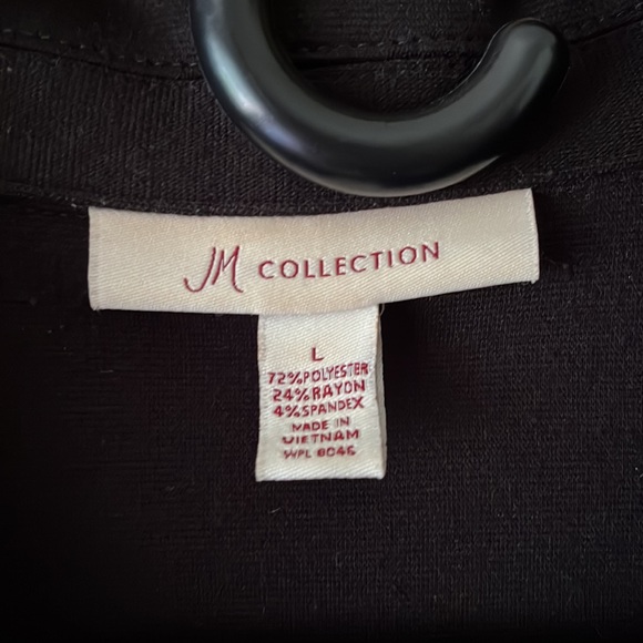 JM Collections Button Up Jacket - Size L - Picture 3 of 4
